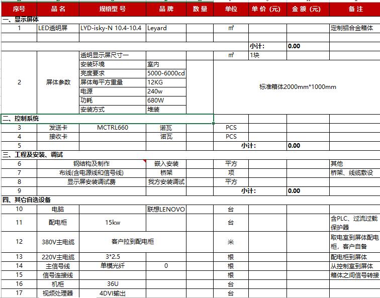 廣場(chǎng)上透明的led幕墻屏幕有哪些型號(hào)？報(bào)價(jià)構(gòu)成